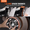 image:imageVEVOR Wheel Spacers 15 6x55 Wheel Adapters 6 Lug Forged Spacer 1061 mm Bore Hubcentric M12 x15 Studs Spacers Fit for 19962022 Toyota and Lexus 4 PCS Black125