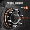image:imageVEVOR Wheel Spacers 15 6x55 Wheel Adapters 6 Lug Forged Spacer 1061 mm Bore Hubcentric M12 x15 Studs Spacers Fit for 19962022 Toyota and Lexus 4 PCS Black15