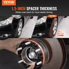 image:imageVEVOR Wheel Spacers 15 6x55 Wheel Adapters 6 Lug Forged Spacer 1061 mm Bore Hubcentric M12 x15 Studs Spacers Fit for 19962022 Toyota and Lexus 4 PCS Black15