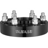 image:imageVEVOR Wheel Spacers 15 6x55 Wheel Adapters 6 Lug Forged Spacer 1061 mm Bore Hubcentric M12 x15 Studs Spacers Fit for 19962022 Toyota and Lexus 4 PCS Black15