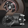 image:imageVEVOR Wheel Spacers 15 6x55 Wheel Adapters 6 Lug Forged Spacer 1061 mm Bore Hubcentric M12 x15 Studs Spacers Fit for 19962022 Toyota and Lexus 4 PCS Black125