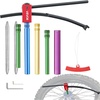 image:imageVEVOR Dirt Bike Tire Changing Tool Kit Fits for Motocross Enduro 1621 Wheels Includes 1525 mm Axle Adapters Dirt Bike Tire Changing Tools Compact Changer with 2 Irons and Protective Sleeve