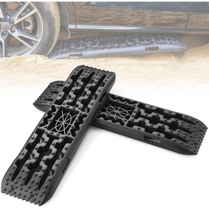 image:imageVEVOR 10 TON Traction Boards with PP Material Recovery Boards for Offroad VehiclesCarsPickupsSUVsRVs Pair Tire Traction Mats on Snow Sand Mud and Loose Terrain Storage Bag Long RedBLACK41