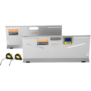 image:imageVEVOR Wheel Alignment Tool 2Pack Toe Plates CamberCasterToe Gauge 01 Accuracy Stainless Steel Tool Plate Magnetic Slots and 6 Alignment Rods Includes 2 Measuring Tapes amp Conversion ChartWith Digital Camber Gauge