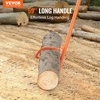 image:imageVEVOR 59 Felled Cant Hook Logging Tool Adjustable Heavy Duty Steel Log Roller Log Lifter Timber Jack with Rubber Grip Forestry Logging Tools for Lifting and Handling Logs up to 32 DiaCant Hook 59