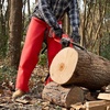 image:imageVEVOR Apron Style Chainsaw Chaps Class C 8 Layers Chainsaw Pants with Adjustable Belt amp Gear Pocket Chain Saw Chaps for MenWomen Chainsaw Safety Equipment Wear for Loggers Forest Workers SmallRed