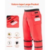 image:imageVEVOR Apron Style Chainsaw Chaps Class D 8 Layers Chainsaw Pants with Adjustable Belt amp Gear Pocket Chain Saw Chaps for MenWomen Chainsaw Safety Equipment Wear for Loggers Forest Workers LargeRed
