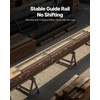 image:imageVEVOR Rail Mill Guide System 9 ft 4 Crossbar Kits Aluminum Adjustable Saw Milling Rails System Work with Chainsaw Mills for Builders and Woodworkers12 ft