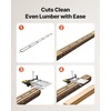 image:imageVEVOR Rail Mill Guide System 9 ft 4 Crossbar Kits Aluminum Adjustable Saw Milling Rails System Work with Chainsaw Mills for Builders and Woodworkers15 ft