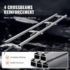 image:imageVEVOR Rail Mill Guide System 9 ft 4 Crossbar Kits Aluminum Adjustable Saw Milling Rails System Work with Chainsaw Mills for Builders and Woodworkers9 ft