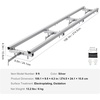 image:imageVEVOR Rail Mill Guide System 9 ft 4 Crossbar Kits Aluminum Adjustable Saw Milling Rails System Work with Chainsaw Mills for Builders and Woodworkers9 ft