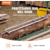 image:imageVEVOR Rail Mill Guide System 9 ft 4 Crossbar Kits Aluminum Adjustable Saw Milling Rails System Work with Chainsaw Mills for Builders and Woodworkers9 ft