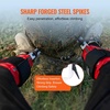 image:imageVEVOR Tree Climbing Spikes 1 Pair HeightAdjustable Climbing Spurs 350lbs Load Capacity Tree Climbing Gear with Straps Arborist Equipment for Climbers Hunting Fruit PickingRed Upgraded