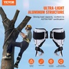 image:imageVEVOR Tree Climbing Spikes 1 Pair HeightAdjustable Climbing Spurs 350lbs Load Capacity Tree Climbing Gear with Straps Arborist Equipment for Climbers Hunting Fruit PickingWhite Upgraded