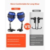 image:imageVEVOR Tree Climbing Spikes 1 Pair HeightAdjustable Climbing Spurs 350lbs Load Capacity Tree Climbing Gear with Straps Arborist Equipment for Climbers Hunting Fruit PickingNavy Blue Basic
