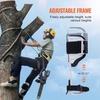 image:imageVEVOR Tree Climbing Spikes 1 Pair HeightAdjustable Climbing Spurs 350lbs Load Capacity Tree Climbing Gear with Straps Arborist Equipment for Climbers Hunting Fruit PickingWhite Upgraded