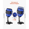 image:imageVEVOR Tree Climbing Spikes 1 Pair HeightAdjustable Climbing Spurs 350lbs Load Capacity Tree Climbing Gear with Straps Arborist Equipment for Climbers Hunting Fruit PickingNavy Blue Basic