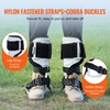 image:imageVEVOR Tree Climbing Spikes 1 Pair HeightAdjustable Climbing Spurs 350lbs Load Capacity Tree Climbing Gear with Straps Arborist Equipment for Climbers Hunting Fruit PickingWhite Upgraded