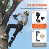 image:imageVEVOR Tree Climbing Spikes 1 Pair HeightAdjustable Climbing Spurs 350lbs Load Capacity Tree Climbing Gear with Straps Arborist Equipment for Climbers Hunting Fruit PickingWhite Upgraded