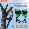 image:imageVEVOR Tree Climbing Spikes 1 Pair HeightAdjustable Climbing Spurs 350lbs Load Capacity Tree Climbing Gear with Straps Arborist Equipment for Climbers Hunting Fruit PickingGreen Upgraded