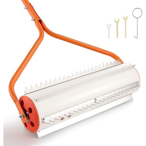 image:imageVEVOR Lake Weed Roller 18 ft Lake amp Pond Weed Removal Tool Muck Razer Aquatic amp Sludge Tiller Rid Roots and Muck Buildup 6 Preassembled Stainless Steel Blades 5 Aluminum Handles Easy Assembly18ft