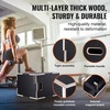 image:imageVEVOR 3 in 1 Plyometric Jump Box EasytoAssemble Wood Plyo Box for Jumping Trainers Home Gym Training and Conditioning24x20x16