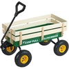 image:imageVEVOR 39 inch Pull Along Kids Wagon Red Rolling Cargo Toy Wagons for Kids Outdoor Utility Cart for Garden Beach Camping with All Terrain Wheels for Child Present Supports up to 330 lbsGreen