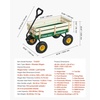 image:imageVEVOR 39 inch Pull Along Kids Wagon Red Rolling Cargo Toy Wagons for Kids Outdoor Utility Cart for Garden Beach Camping with All Terrain Wheels for Child Present Supports up to 330 lbsGreen