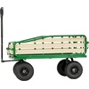 image:imageVEVOR 39 inch Pull Along Kids Wagon Red Rolling Cargo Toy Wagons for Kids Outdoor Utility Cart for Garden Beach Camping with All Terrain Wheels for Child Present Supports up to 330 lbsBlackgreen