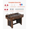 image:imageVEVOR 3in14in1 Combo Game Table Set 4854 Air Hockey Ping Pong amp Foosball Combo with Pucks amp Pushers Multi Combination Table for Family Game Room or Office3in1