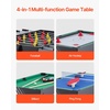 image:imageVEVOR 3in14in1 Combo Game Table Set 4854 Air Hockey Ping Pong amp Foosball Combo with Pucks amp Pushers Multi Combination Table for Family Game Room or Office4in1