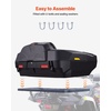 image:imageVEVOR ATV Rear Storage Box and Lounger 95L ATV Cargo Box with Seat amp Backrest Waterproof LLDPE amp Lockable Lounger Storage Box Fit Most ATVs with Rear Rack Compatible with ATV UTV CanAm Vehicles