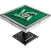 image:imageVEVOR Automatic Mahjong Table with Wheels 2 Sets of 40 mm Tiles 164 Pcs Roller Coaster Style MahjongTable Foldable and Automatic Shuffler for Home Outdoor Leisure amp Gifts for Mahjong Players42MM152 Pcs