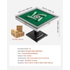 image:imageVEVOR Automatic Mahjong Table with Wheels 2 Sets of 40 mm Tiles 164 Pcs Roller Coaster Style MahjongTable Foldable and Automatic Shuffler for Home Outdoor Leisure amp Gifts for Mahjong Players42MM152 Pcs