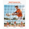 image:imageVEVOR Baseball Batting Cage1240 Ft Carbon SteelFiberglasss Portable Batting Cage Battings Cages Netting for Indoor Outdoor19 FT Carbon Steel Frame