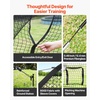 image:imageVEVOR Baseball Batting Cage1240 Ft Carbon SteelFiberglasss Portable Batting Cage Battings Cages Netting for Indoor Outdoor33 FT