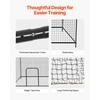 image:imageVEVOR Baseball Batting Cage1240 Ft Carbon SteelFiberglasss Portable Batting Cage Battings Cages Netting for Indoor Outdoor35 FT Carbon Steel Frame