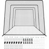 image:imageVEVOR Baseball Batting Cage1240 Ft Carbon SteelFiberglasss Portable Batting Cage Battings Cages Netting for Indoor Outdoor39 FT Carbon Steel Frame