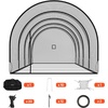 image:imageVEVOR Baseball Batting Cage1240 Ft Carbon SteelFiberglasss Portable Batting Cage Battings Cages Netting for Indoor Outdoor40 FT