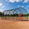 image:imageVEVOR Baseball Batting Cage1240 Ft Carbon SteelFiberglasss Portable Batting Cage Battings Cages Netting for Indoor Outdoor40 FT