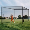 image:imageVEVOR Baseball Batting Netting10355570 FT Golf Softball Baseball Batting Hitting Training Net Professional Practice Portable Pitching Cage Battings Cages Netting for Indoor Outdoor NET ONLY40 FT