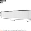 image:imageVEVOR Baseball Batting Netting10355570 FT Golf Softball Baseball Batting Hitting Training Net Professional Practice Portable Pitching Cage Battings Cages Netting for Indoor Outdoor NET ONLY70 FT ONLY NET