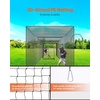 image:imageVEVOR Baseball Batting Netting10355570 FT Golf Softball Baseball Batting Hitting Training Net Professional Practice Portable Pitching Cage Battings Cages Netting for Indoor Outdoor NET ONLY35 FT ONLY NET