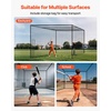 image:imageVEVOR Baseball Batting Netting10355570 FT Golf Softball Baseball Batting Hitting Training Net Professional Practice Portable Pitching Cage Battings Cages Netting for Indoor Outdoor NET ONLY40 FT