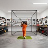 image:imageVEVOR Baseball Batting Netting10355570 FT Golf Softball Baseball Batting Hitting Training Net Professional Practice Portable Pitching Cage Battings Cages Netting for Indoor Outdoor NET ONLY10 FT Golf Batting Cage