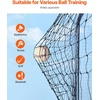 image:imageVEVOR Baseball Batting Netting10355570 FT Golf Softball Baseball Batting Hitting Training Net Professional Practice Portable Pitching Cage Battings Cages Netting for Indoor Outdoor NET ONLY35 FT ONLY NET
