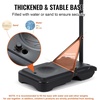 image:imageVEVOR Basketball Hoop 28 32 44 48 54 Inchs PC Backboard Height Adjustable Basketball Portable Hoop amp Goal Regulation Basketball Hoop Outdoor Teens Adults Basketball Court Schools ParksAdjustable 57ft  32 inch Backboard