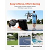 image:imageVEVOR Basketball Hoop 28 32 44 48 54 Inchs PC Backboard Height Adjustable Basketball Portable Hoop amp Goal Regulation Basketball Hoop Outdoor Teens Adults Basketball Court Schools ParksUpgraded Adjustable 52510ft  48 inch Backboard