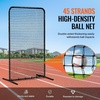 image:imageVEVOR Batting Screen  Baseball amp Softball Protector with Carry Bag amp Ground Stakes Pitching Net for Pitchers Protection74 ft