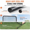 image:imageVEVOR Batting Screen  Baseball amp Softball Protector with Carry Bag amp Ground Stakes Pitching Net for Pitchers Protection7x7 ft
